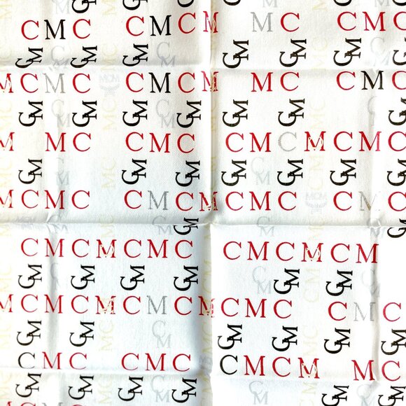Authentic Modern Creation München MCM Logo Scarf - Picture 3 of 9